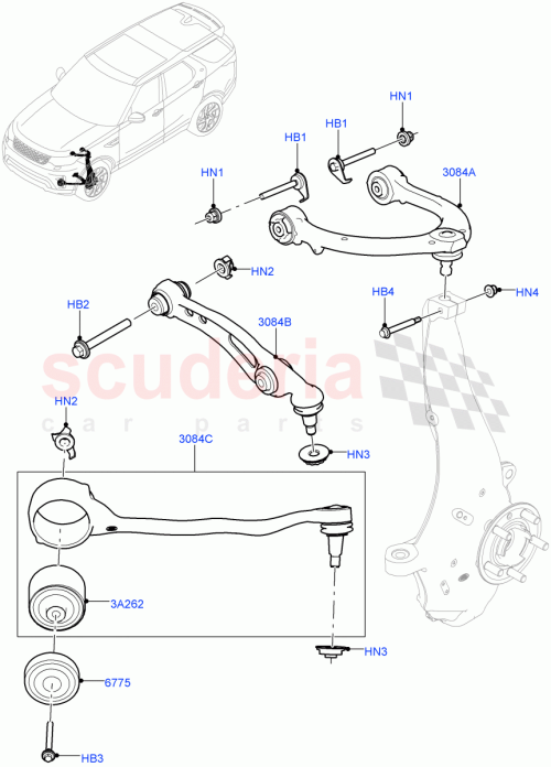 Part Diagram for Land Rover LR124856