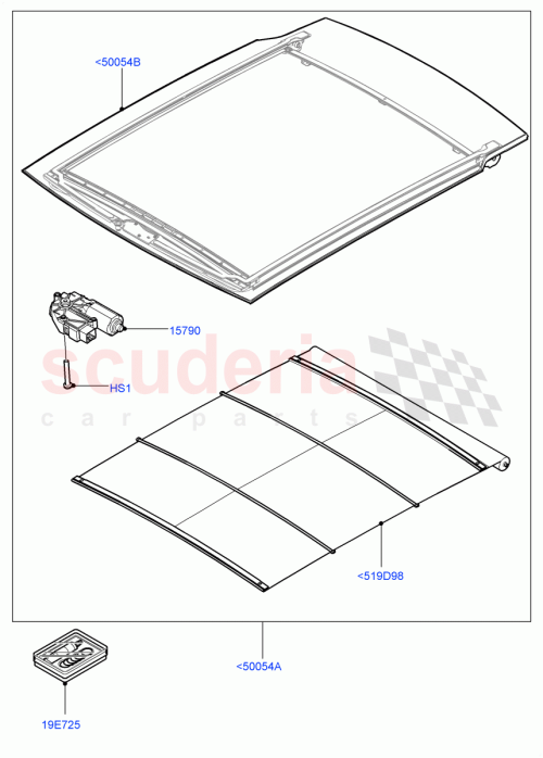 Part Diagram for Land Rover LR129381
