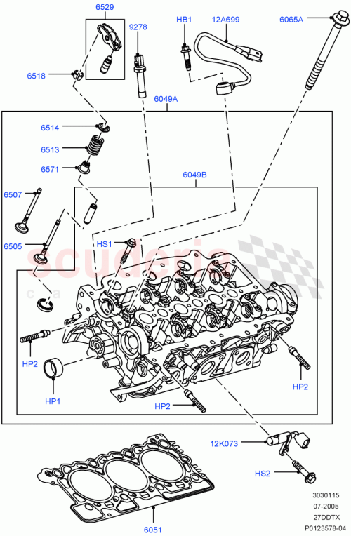 Part Diagram for Land Rover LR006720