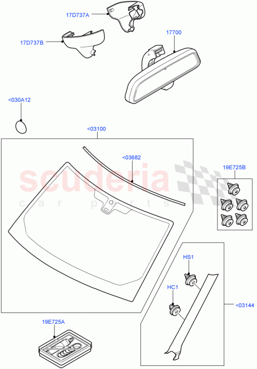 Part Diagram for Land Rover LR051567