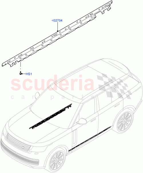 Part Diagram for Land Rover LR153298