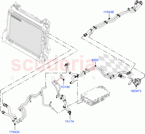 Part Diagram for Land Rover LR141071