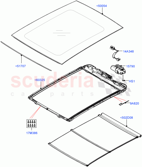 Part Diagram for Land Rover LR110746