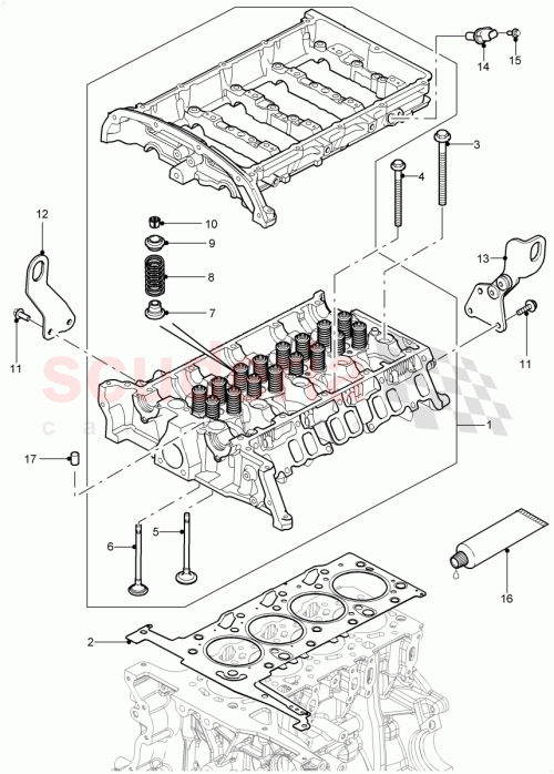 Part Diagram for Land Rover LR031454