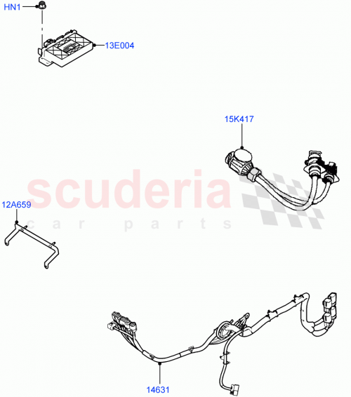 Part Diagram for Land Rover VPLKV0133