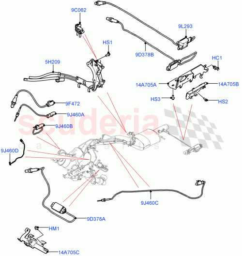Part Diagram for Land Rover LR052169