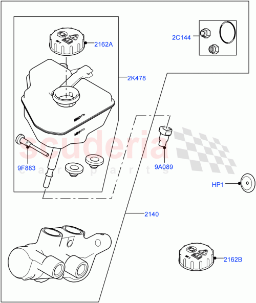Part Diagram for Land Rover LR126060