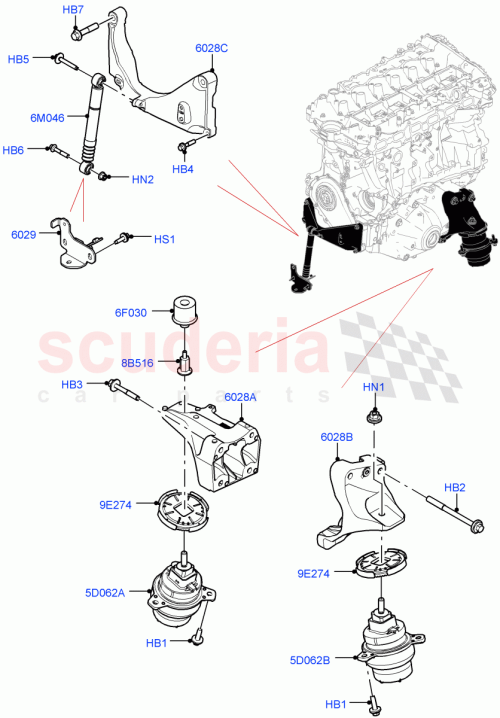 Part Diagram for Land Rover LR172202