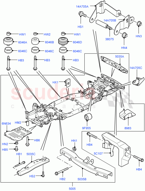 Part Diagram for Land Rover LR014465
