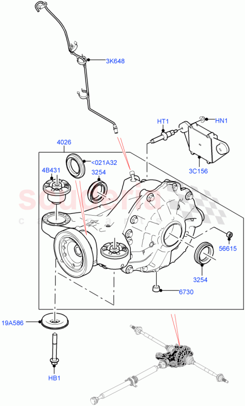 Part Diagram for Land Rover LR092760