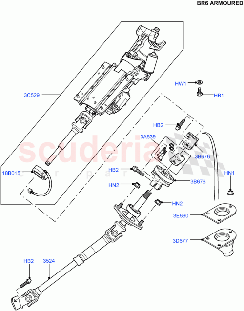 Part Diagram for Land Rover SRO105071