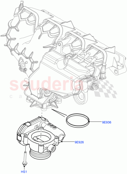 Part Diagram for Land Rover LR049646
