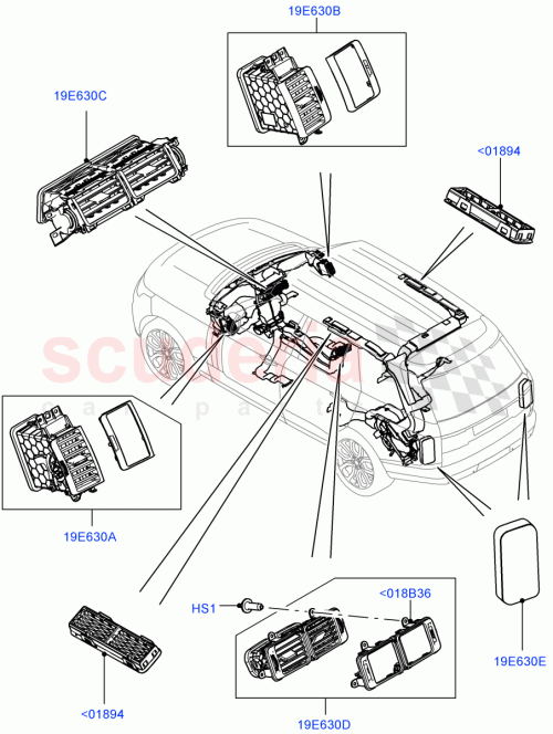 Part Diagram for Land Rover LR035163