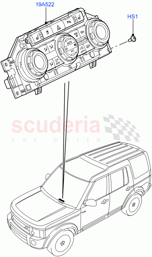 Part Diagram for Land Rover LR020037