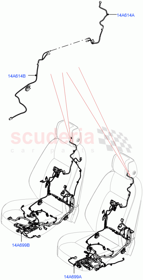 Part Diagram for Land Rover LR147443