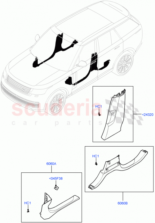 Part Diagram for Land Rover LR165394