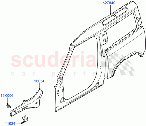 Part Diagram for Land Rover LR130713