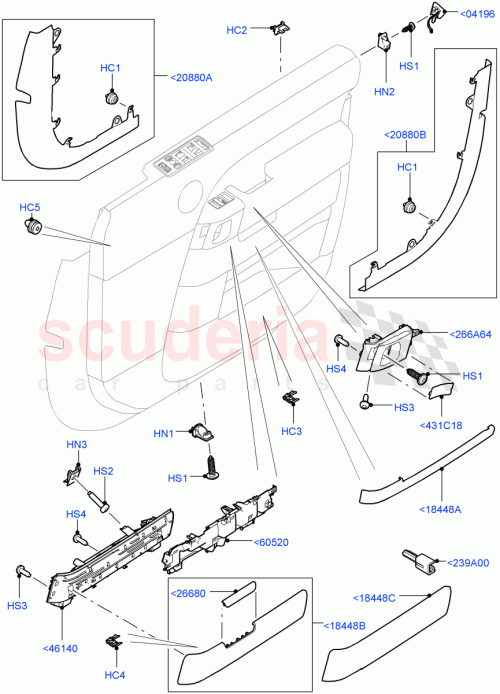 Part Diagram for Land Rover LR041297