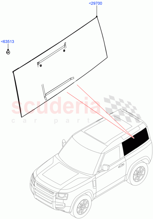 Part Diagram for Land Rover LR132088