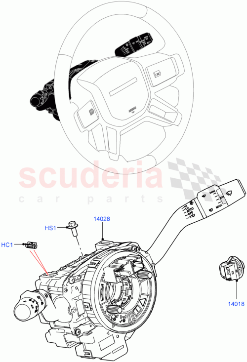 Part Diagram for Land Rover LR121304