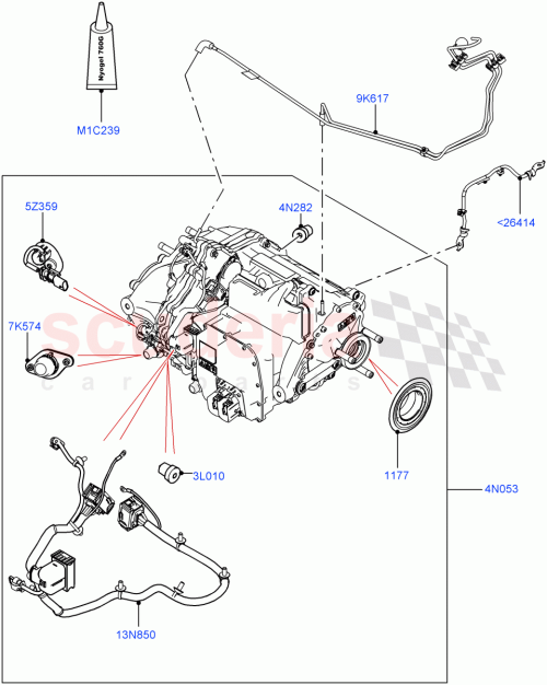Part Diagram for Land Rover LR145276