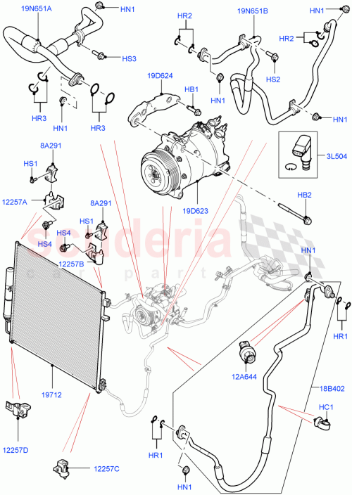 Part Diagram for Land Rover LR063161