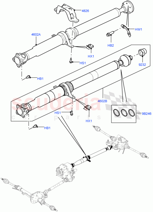 Part Diagram for Land Rover LR052319