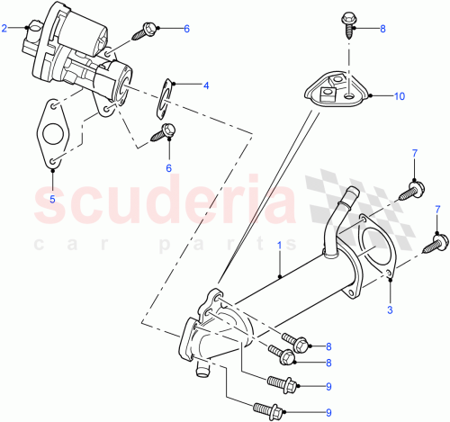 Part Diagram for Land Rover LR004475
