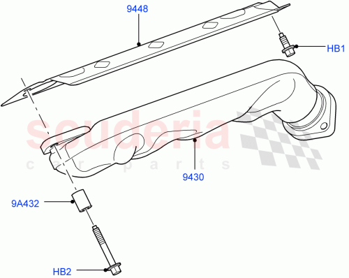 Part Diagram for Land Rover 4642648