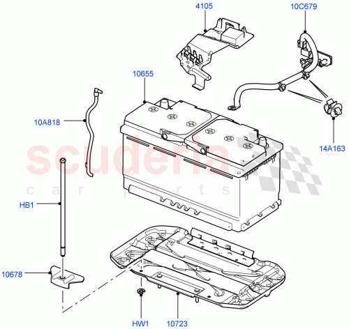 Part Diagram for Land Rover LR112160