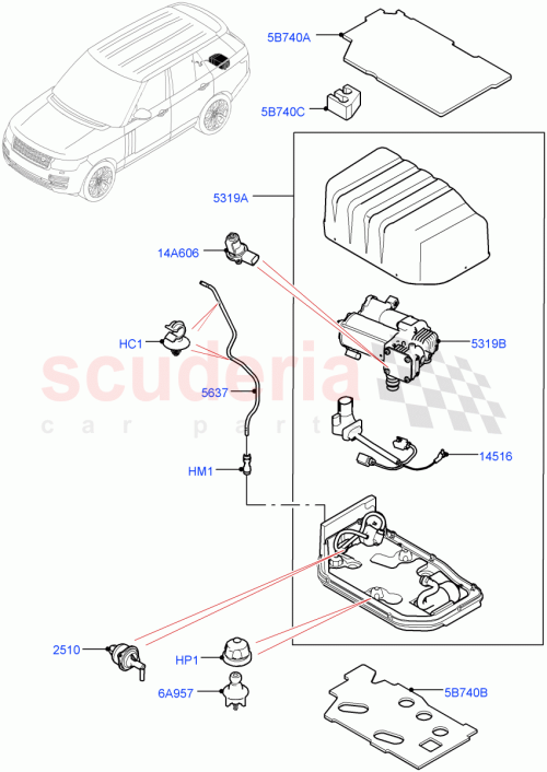 Part Diagram for Land Rover LR104248