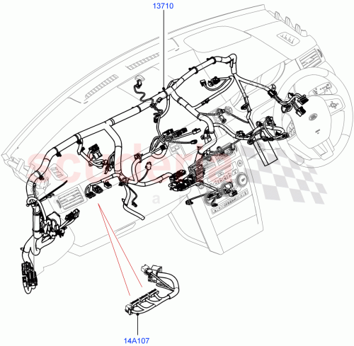 Part Diagram for Land Rover LR084904