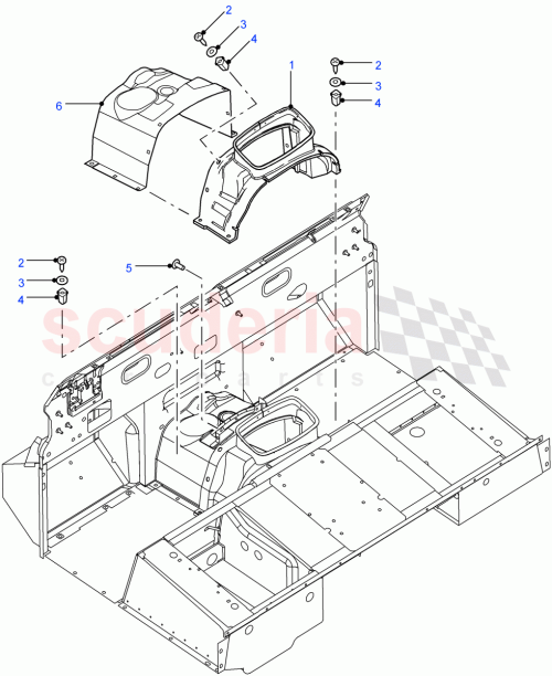 Part Diagram for Land Rover CZK3164