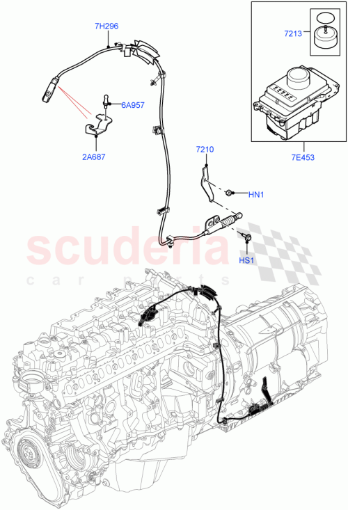 Part Diagram for Land Rover LR125282