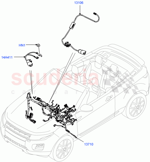 Part Diagram for Land Rover LR086005