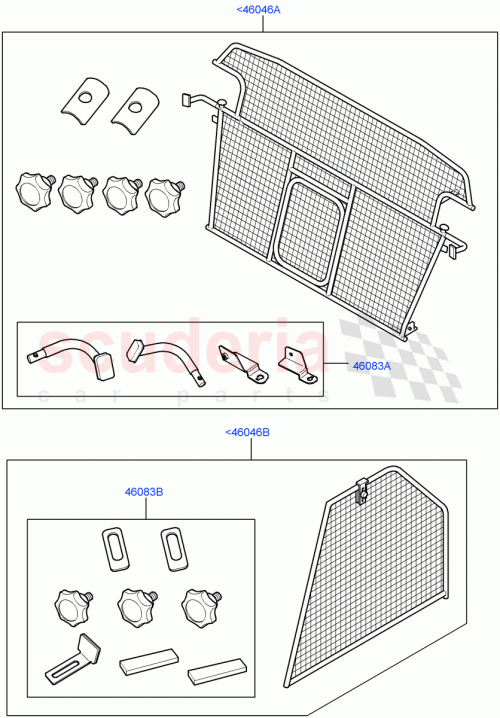 Part Diagram for Land Rover VPLSS0205