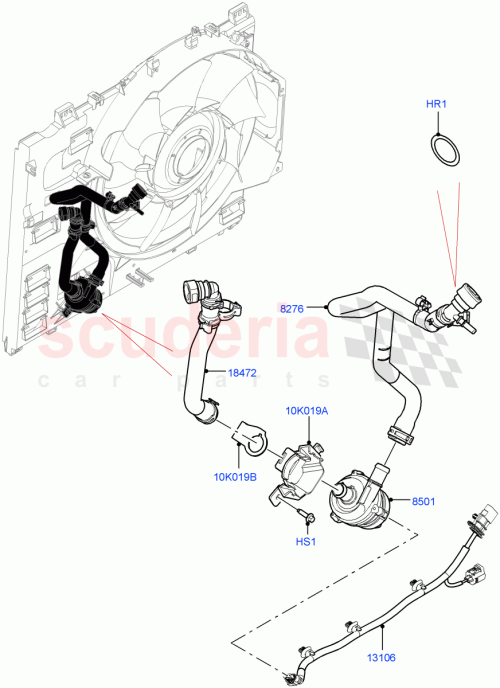 Part Diagram for Land Rover LR068265