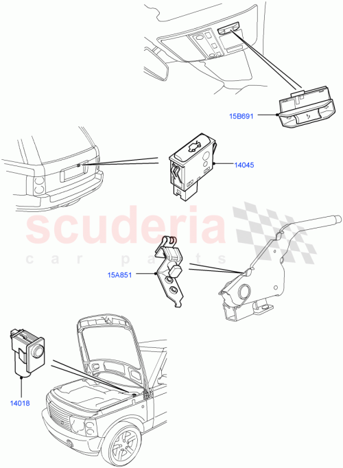 Part Diagram for Land Rover LR009791