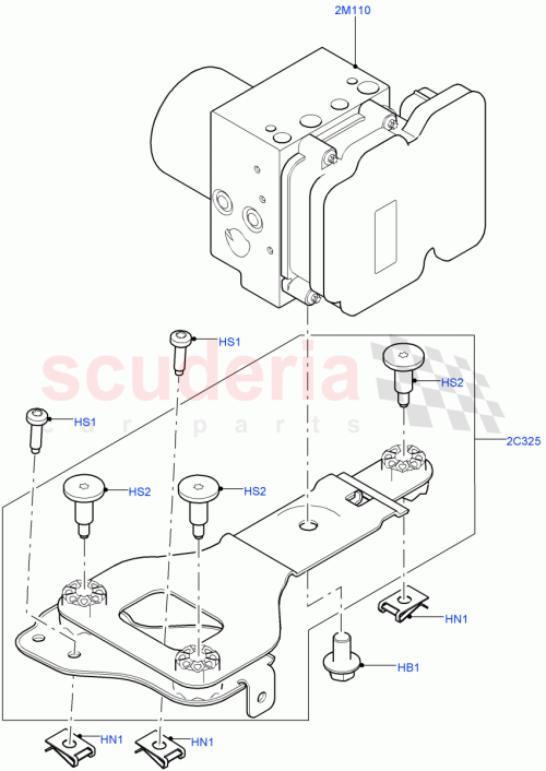 Part Diagram for Land Rover LR033466