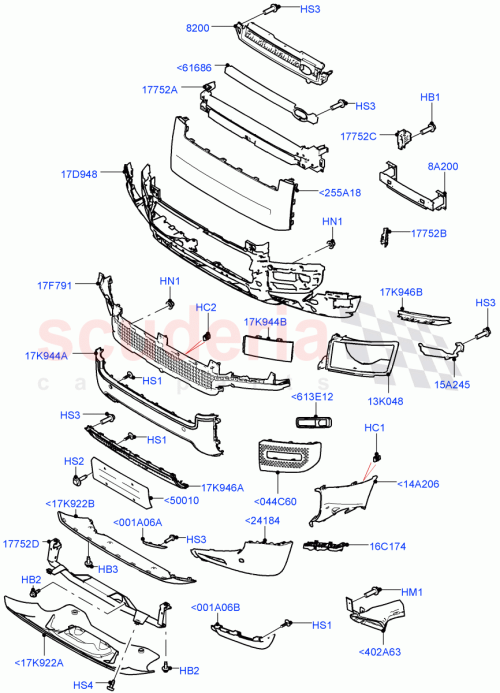 Part Diagram for Land Rover LR156935