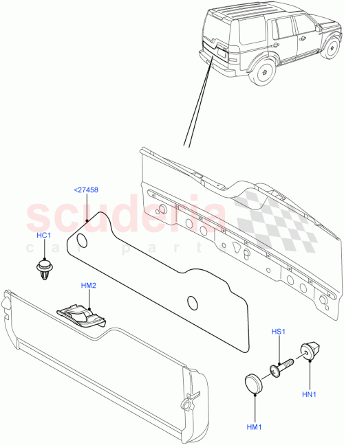 Part Diagram for Land Rover EOT500013
