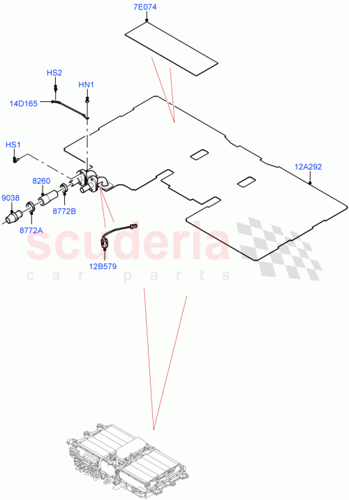 Part Diagram for Land Rover LR137370