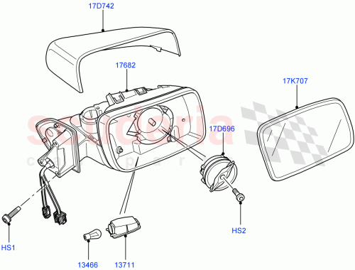 Part Diagram for Land Rover LR015052