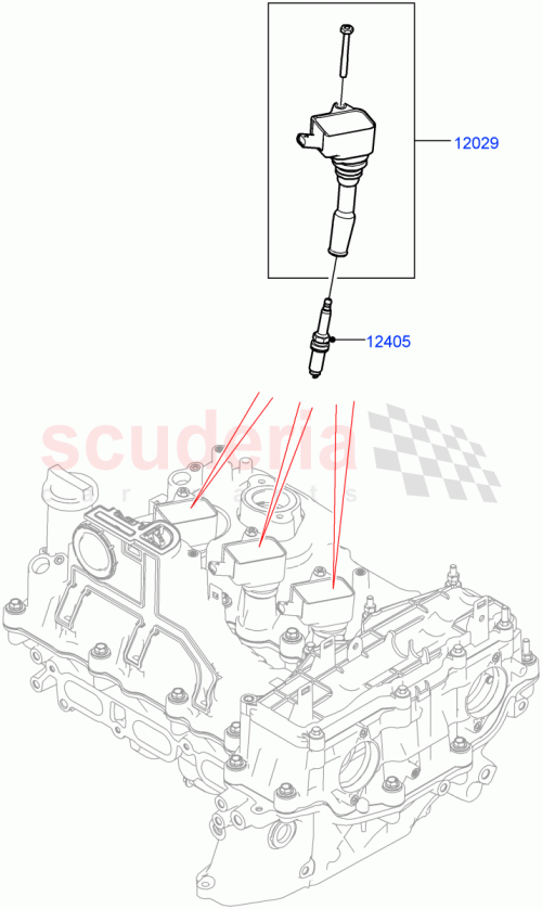 Part Diagram for Land Rover LR125408