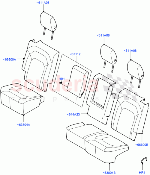 Part Diagram for Land Rover LR169201