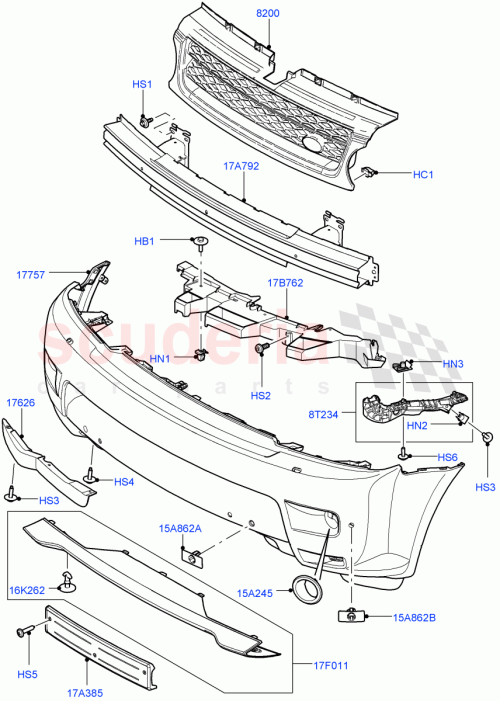 Part Diagram for Land Rover LR029973