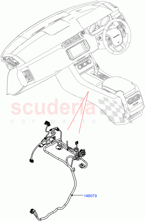 Part Diagram for Land Rover LR119799