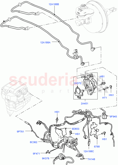 Part Diagram for Land Rover LR052579