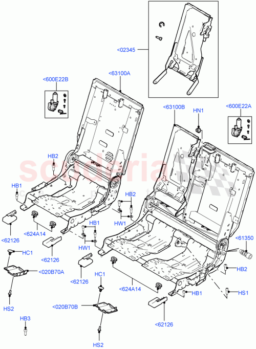 Part Diagram for Land Rover LR081766