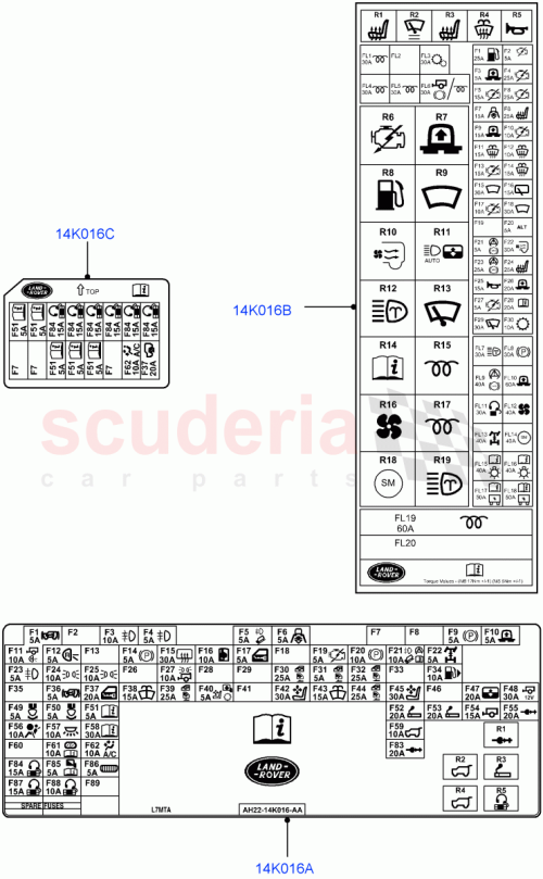 Part Diagram for Land Rover LR032892